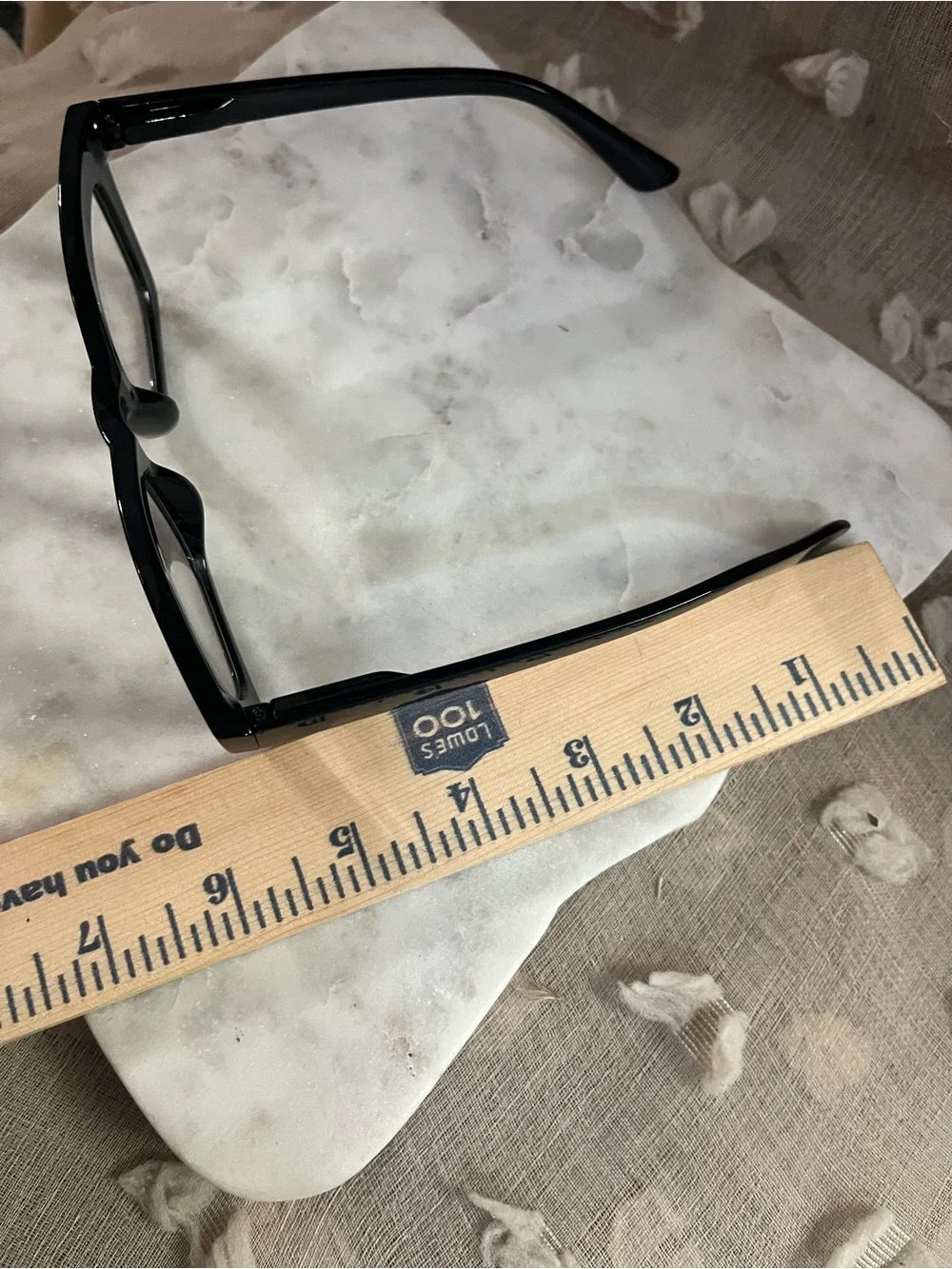 Black chunky frame readers +1.00 Strength